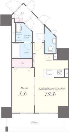 ルーツ文京音羽(ROOTs Bunkyo Otowa)の物件間取画像